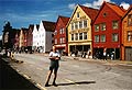 Bergen - zabytkowe nabrzee Bryggen